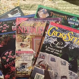 Cross Stitch Needlework Magazine Collection